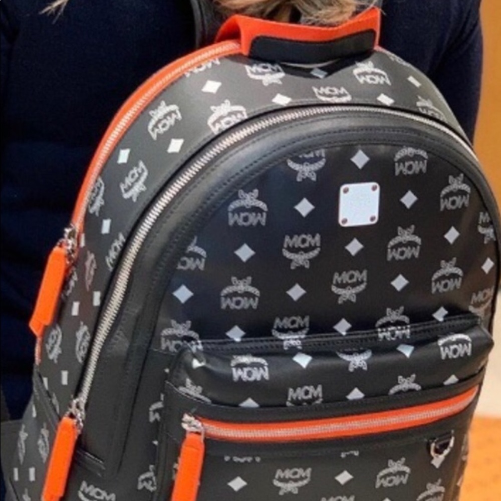 New mcm backpack  with dust bag and cards
